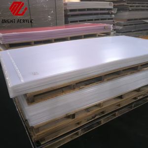 Acrylique brillant 2mm Ultra-mince moulé feuilles de plastique <span class=keywords><strong>translucide</strong></span> 12x12 pouces 50% Transmission de la lumière abat-jour LED à faible quantité minimale de commande - Product Image 3