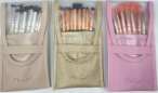 Set de Brochas de Maquillaje Hi Oh de 10 Piezas, con Mango Metálico y Pelo Sintético, Ideal para Viajes, Aplicación de Base Facial - Product Image 3