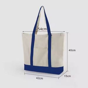 Sac fourre-tout réutilisable en toile de coton écologique pour femme, avec logo personnalisé imprimé par sublimation - Product Image 2
