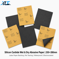 En stock – Feuilles de papier abrasif rectangulaires étanches 230*280mm en carbure de silicium, pour ponçage humide et sec, P60-P1200, pour réparation de carrosserie automobile