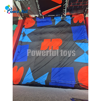 Oferta Especial: Colchoneta Inflable de Espuma para Gimnasia, Foso de Aterrizaje de Alta Resistencia, Colchoneta Inflable para Parque de Trampolines