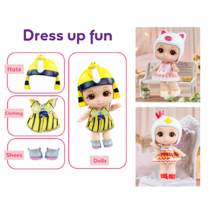 Nuovi Arrivi: Bambole Modello in PVC da 4 Pollici dei <span class=keywords><strong>Dodici</strong></span> Segni Zodiacali, Scatola Sorpresa DIY per Vestire, Regalo Collezionabile per Bambini - Product Image 4