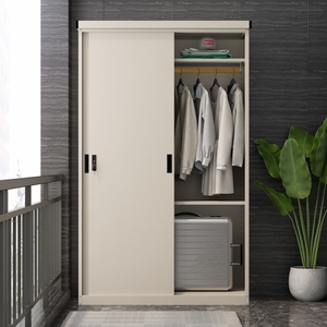 Diseño moderno estándar de acero de tamaño balcón dormitorio muebles de almacenamiento <span class=keywords><strong>armario</strong></span> - Product Image 4