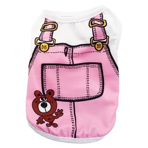 Chaleco para Perro con Diseño de Animalito, Color Rosa, Transpirable, Ropa de Verano para Perros Pequeños, Diseño de Dibujos Animados - Product Image 5