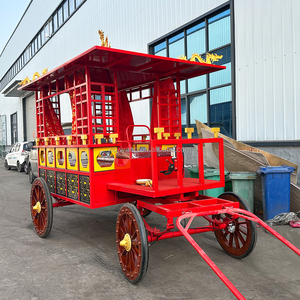 Chariot de mariage classique de style chinois, remorque extérieure, chariot de tourisme classique pour les <span class=keywords><strong>vacances</strong></span> - Product Image 4