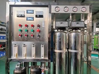 Mr. 500l/h 1000/h 1000l/h, avec adoucisseur et déchlore avec 4040 membrane 1000lph, osmose inverse, plante d'eau