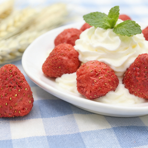 Fraises lyophilisées en gros, collations saines en vrac au goût acidulé, prêtes à consommer, sans OGM, en emballage sous vide OEM - Product Image 3