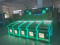 Simulateur d'arcade de course de chevaux à cinq personnes personnalisable de l'usine Rong Xiang US Plug 220V boîte en bois jeux à pièces