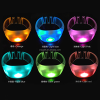 Bracelet lumineux LED, lumière de poignet, accessoires d'éclairage pour concert d'idoles, bracelet lumineux LED avec télécommande DMX