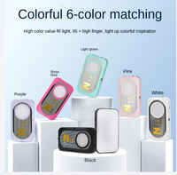 KALIOU N13 Mini Lampe de Poche LED Rechargeable Type-C 10W pour Photographie, Température de Couleur Réglable 2500-9000K CRI95+, Idéale pour le Live