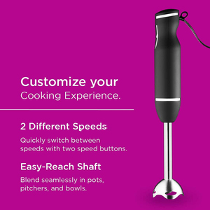 Mixeur Plongeant Portable 300W Électrique pour Cuisine Domestique et Enfants - Meilleure Vente - Product Image 3