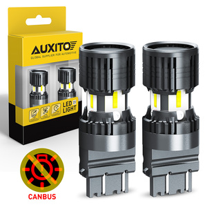 Bombillas LED AUXITO CANBUS 3156 3157 Blancas Súper Brillantes 3056 3457 4057 4157 con Resistencia para Luz de Reversa, Estacionamiento, DRL y Direccional - Product Image 2