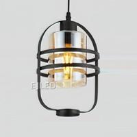 Luminaire suspendu en verre et fer, lustre moderne nordique pour salon, chambre à coucher, salle à manger, restaurant, modèle IN0073