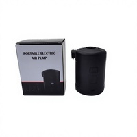 Pompe à air électrique haute capacité 6000 mAh avec adaptateur de valve, pression de 0,65 PSI, double fonction, gonfleur portable pour l'extérieur