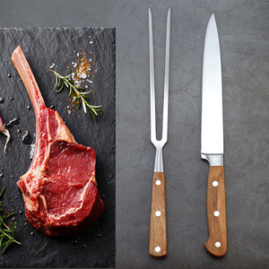 Set di Coltelli Professionali da Chef in Acciaio Inossidabile di Alta Qualità per Cucina all'Aperto e Grigliate - Product Image 1