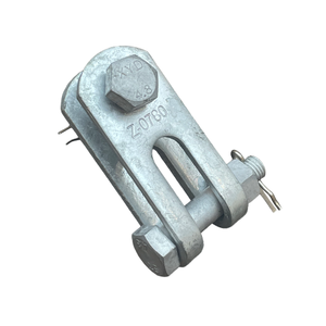 Multi Size Z Right Angle Clevis Z Series Galvanized Power Line Hardware For Overhead Insulator Suspension Connection - Product Image 1