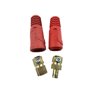 Prise de câble 35-50 Couleur rouge des accessoires de soudage Joint femelle 35-50mm