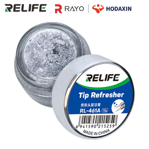 Limpiador de <span class=keywords><strong>Puntas</strong></span> de Soldador RELIFE RL-461A, Restaura la Superficie y el Brillo de la Punta, Mejora la Eficiencia de Soldadura - Product Image 1