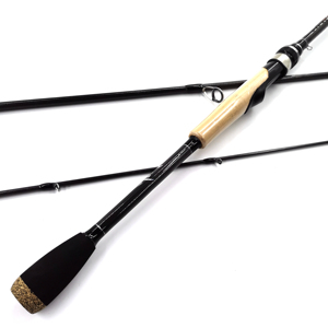 Canne à pêche AOCLU <span class=keywords><strong>ARC</strong></span> Baitcasting & Spinning, action légère, IM6 100% carbone 24T, 3 pièces, 7' & 7'6\", pêche au bar et aux crevettes - Product Image 3