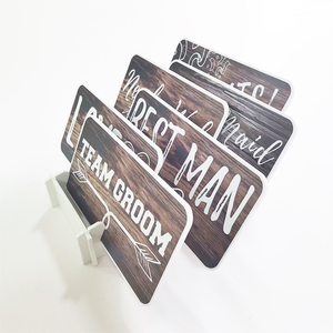 Letrero de tablero de PVC rígido personalizable para cumpleaños Ramadán Diwali accesorios de fiesta de Pascua Navidad <span class=keywords><strong>Año</strong></span> <span class=keywords><strong>Nuevo</strong></span> boda decorativa - Product Image 4