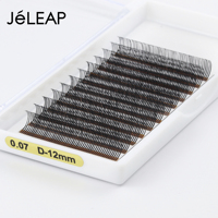 Extensions de cils 5D de qualité supérieure, faites à la main, motif Fleur, Fée, Manga, pour un volume intense, préfabriquées en éventail, en plateaux, 8-18MM