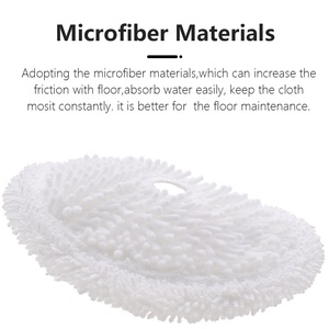 3115 EV675 2859 Tampons en tissu pour nettoyeurs <span class=keywords><strong>vapeur</strong></span> Bissell Spinwave Robot Vacuum Cleaner - Product Image 5