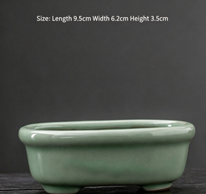 Mini <span class=keywords><strong>pot</strong></span> de fleurs en <span class=keywords><strong>terre</strong></span> <span class=keywords><strong>cuite</strong></span> sur pied avec trous de drainage, petite taille, style rustique vintage, respirant, Chine, prix spécial, liquidation - Product Image 4