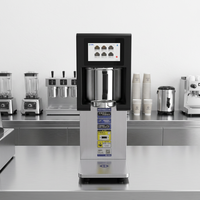 Bouilloire électrique magique de qualité commerciale en acier inoxydable 304 avec contrôle précis de la température, chaudière de 6 L, design moderne de samovar
