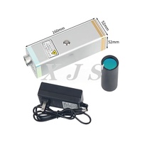 Lampe torche laser 120W à lentille extractible pour le camping, l'allumage de feux, l'ignition de feux d'artifice à courte portée, la défense personnelle en milieu sauvage et les situations d'urgence