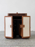 Armoire de rangement moderne en bois pour salon, chambre, entrée, maison, bois avec portes et tiroirs, commode à tiroirs pour chambre