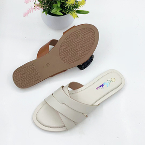 Nouveau été dames sandales en gros pantoufles bout en <span class=keywords><strong>acier</strong></span> dames designer luxe pantoufles diapositives 2023 - Product Image 6