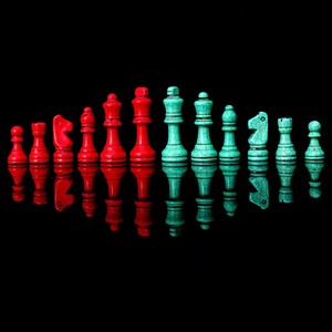 <span class=keywords><strong>Jeu</strong></span> d'échecs standard en pierre, <span class=keywords><strong>nouveau</strong></span> matériau - Product Image 3