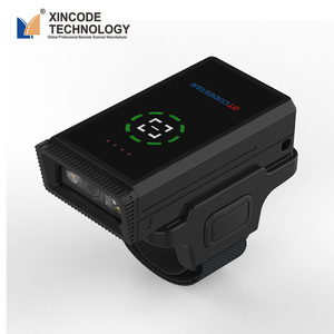 Lecteur de codes-barres portable sans fil Xincode 1D 2D 2.4G <span class=keywords><strong>Mini</strong></span> Ring QR pour inventaire, lecteur de codes-barres de poche X-690B - Product Image 4