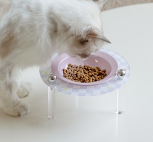 Tazón de Cerámica de Alta Calidad <span class=keywords><strong>para</strong></span> Mascotas, Tazón <span class=keywords><strong>para</strong></span> Comida y Agua <span class=keywords><strong>para</strong></span> Gatos y Perros con Soporte Acrílico, Mesa de Comedor, Suministros <span class=keywords><strong>para</strong></span> Alimentación de Mascotas - Product Image 2