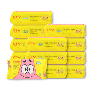 Machine de fabrication de lingettes humides pour bébés de haute qualité, biodégradables et sensibles, non parfumées, Offre Spéciale avec logo personnalisé pour enfants - Product Image 6