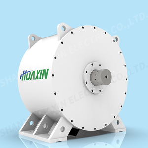 เครื่องกำเนิดไฟฟ้ากระแสสลับแม่เหล็กถาวร 2 กิโลวัตต์ 2000 วัตต์ 3 เฟส ขับเคลื่อนโดยตรงด้วยลวดทองแดงแท้ โครงสร้างอะลูมิเนียม/เหล็กหล่อ - Product Image 2