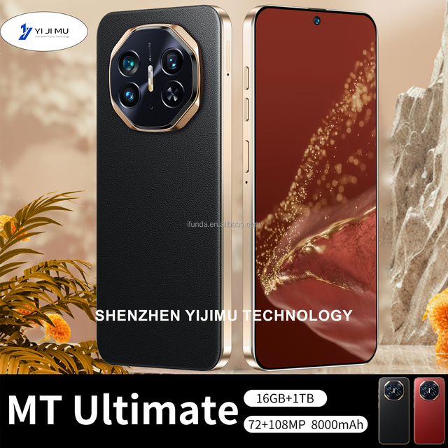 MT 16G+1TB Android 15 7,3 Inch Global 5G  Phone Al Scene Recognition Perforated Screen Fast Processor Long Battery Life ODM/OEM