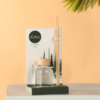 Diffuseur de parfum d'huile essentielle d'aromathérapie bouteille en verre cristal diffuseur de roseaux ensemble cadeau conteneur de parfum personnalisable