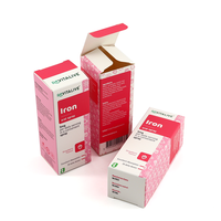Boîte d'emballage vide de savon parfumé personnalisé écologique d'usine boîtes de papier cosmétiques pliables