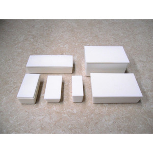 XZ LAB Al2O3 Alumina Combustion Boat with Lid Rectangle Ceramic Crucible Laboratory Heating Equipment 1700C Max Temp - Product Image 4