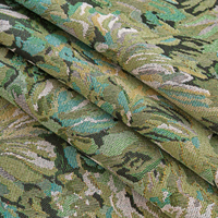 Nappe de table jacquard rétro à motif floral, nappe en tissu épais avec franges pour la cuisine, la décoration intérieure de la maison
