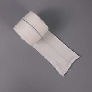 Medifast Support <span class=keywords><strong>tubulaire</strong></span> extensible à 4 voies Bandage élastique à quatre côtés Élasticité Compression Wrap avec lumière LED pour un soutien confortable - Product Image 4