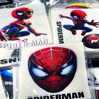 Transferts thermiques Anime DTF, lavables, forte élasticité, matériau écologique, autocollants thermocollants pour vêtements, t-shirts