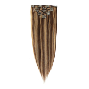 Extensions de cheveux humains brésiliens Remy 100% naturels à clipser, vente en gros, extensions de cheveux indiennes sans couture, les meilleures extensions à clipser - Product Image 6