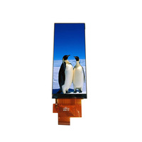 Module d'affichage LCD IPS 3.46 pouces 3.5 pouces 340x800 bar Type avec interface RVB ou MIPI pour télécommande Audio