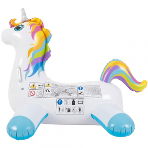 Blow up Animal <strong>Pool</strong> Rider Toy <strong>Inflatable</strong> Unicorn Water <strong>Float</strong> for Sale - Product Image 4