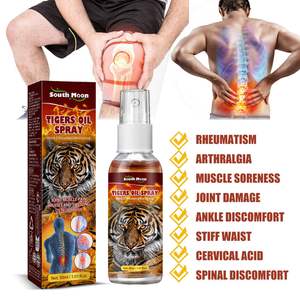 South <span class=keywords><strong>Moon</strong></span> Tiger Oil Spray Artritis reumática Dolor muscular Estasis Neuralgia Cuidado Articulación Dolor de cuello Aceite de masaje - Product Image 6