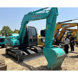 รถขุดตีนตะขาบ Kobelco SK75 มือสอง ขนาด 7.5 ตัน ได้รับการรับรองมาตรฐาน EPA CE รุ่น SK75‑8 พร้อมใบมีดดันดิน ราคาถูก - Product Image 5