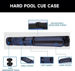 Étui de queue de billard de carambole personnalisé BSCI pour 3 queues et 4 fers, sac de queue de billard en tissu haut de gamme, accessoires de billard durables - Product Image 4