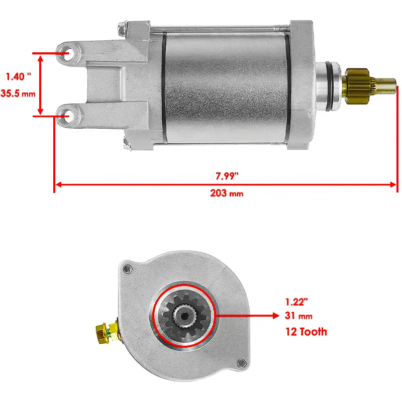 Goedkope Prijs Goede Kwaliteit Motorfiets Accessoires Assay Atv Yfm660 Grizzly Xt600 MT-03 Motorfiets Startmotor